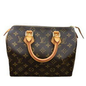 Louis Vuitton Speedy Brown Monogram Canvas Handbag